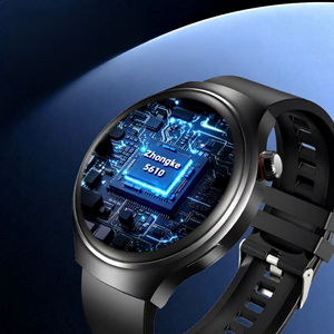 นาฬิกาอัจฉริยะ Sower หน้าจอ AMOLED ทรงกลม 1.5 นิ้ว บลูทูธ ระบบนำทาง GPS ชาร์จแม่เหล็ก อุปกรณ์สวมใส่ได้สำหรับทุกเพศ - Product Image 5