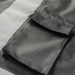 เสื้อแจ็กเก็ตนิรภัยสะท้อนแสง Hi VIS เสื้อแจ็กเก็ตนิรภัยสะท้อนแสงสำหรับทำงานกลางคืน - Product Image 6