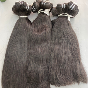Perruques en cheveux humains Remy Virgin Weaves en vrac naturel, perruques à double trame en cheveux humains - Product Image 3