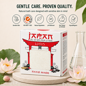 Japan Lotus <b>Milk</b> <b>Bath</b> Salt with Natural Sea Salt <b>Milk</b> and Corn Starch Moisturizing Nourishing <b>Bath</b> Soak for Soft Smooth Velvety - Product Image 5