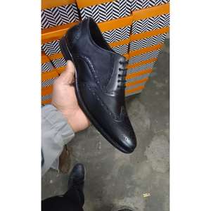 Men's High Quality Customized Cowhide Leather Shoes Fashionable Formal 'Chalice Design Painted Shirt' Comfortable Hot <b>Sales</b> - Product Image 1