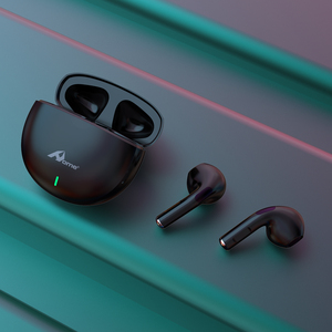 HOME Digitalome-Auriculares intrauditivos inalámbricos con micrófono, color negro, resistente al agua, función para juegos, teléfonos móviles, ordenadores de viaje, en color negro, con función de juego - Product Image 5
