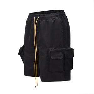 OEM Shorts Long Drawstring Shorts with Multi Pocket Drop shipping <b>Running</b> wear Men Nylon Cargo Short Pants - Product Image 2