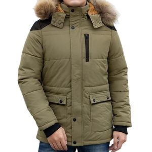 2026 Wholesale <b>Mens</b> <b>Fleece</b> Waterproof Breathable Winter Thin Plus Size Warm Puffer Hooded Polyester Fiber Jackets - Product Image 1