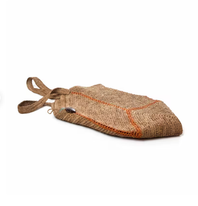 Sac en raphia naturel, sac crocheté à la main, sac boho chic Crochet macramé sacs de plage directement du fournisseur indien - Product Image 2