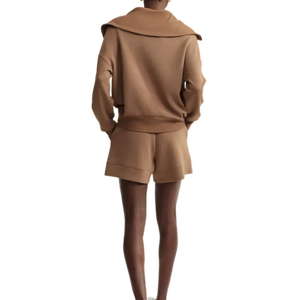 เสื้อเชิ้ตผู้ชายแบบมีซิปครึ่งตัวเสื้อเชิ้ตแขนยาวสไตล์ลำลองสั่งตัดโลโก้ได้ตามต้องการ - Product Image 5