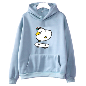 Sweat à capuche ample pour femmes Sweat-shirt surdimensionné décontracté à manches longues Top à capuche tendance Streetwear chaud d'hiver Vente en gros - Product Image 1