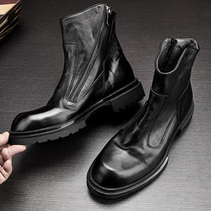 Chaussures de bureau en cuir véritable pour hommes avec semelle extérieure résistante à l'usure et semelle intérieure respirante, chaussures formelles - Product Image 2