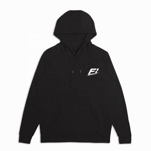 Pull à capuche en gros pour hommes, en coton épais avec poches, coupe décontractée, style streetwear décontracté, vente en gros, fourniture OEM - Product Image 4