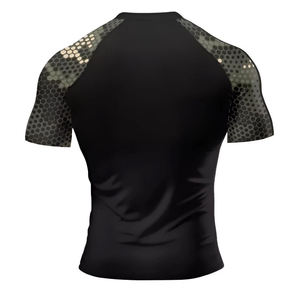 Chemises de compression Rash Guard personnalisées pour hommes, à séchage rapide, manches longues, vêtements de sport pour adultes, MMA - Product Image 4