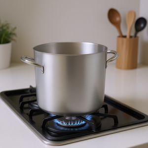 Pentola in Alluminio (36cm) PROFESSIONALE SERIE 7000 Argento naturale 7022 36 - Product Image 3