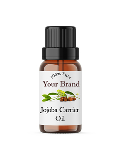 100% huile de support de jojoba pure pressée à froid de qualité cosmeceutique Simmondsia Chinensis pour la fabrication en vrac soins de la peau des cheveux - Product Image 1