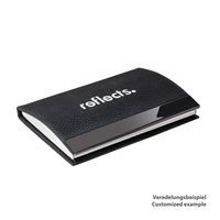Porte-cartes de visite en cuir et porte-cartes de visite personnalisé et monogrammé