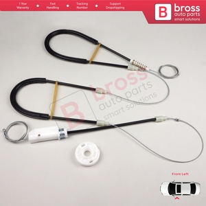 Kit de Reparación de Elevalunas Izquierdo BWR1007 para Boxster MK2 Cay 987 2004-2013 Coupé Convertible de 2 Puertas 98754207501 - Product Image 2