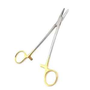 Porte-aiguilles réutilisable avec ciseaux, pince à aiguilles chirurgicale, porte-épingle orthopédique vétérinaire avec coupe-fil par SurgiRight Instrument - Product Image 4