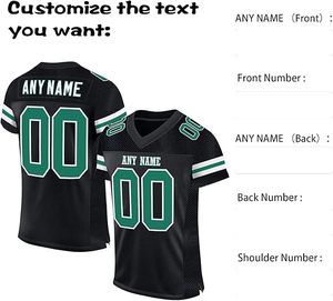 Wholesale Custom Design American <b>Football</b> Jerseys Short Sleeve V Collar Sublimation Printed <b>Cheap</b> Custom Jerseys - Product Image 5