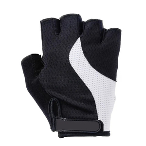 Guantes de Ciclismo de medio dedo Guantes acolchados de cuero duraderos antideslizantes para deportes al aire libre y montar en bicicleta Características térmicas - Product Image 3