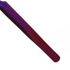 Pinces à cils professionnelles de haute qualité, antistatiques, en acier inoxydable, à pointe fine, antimagnétiques, avec poignée confortable - Product Image 3