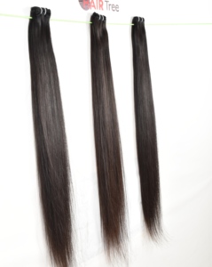 Venta al por mayor 100% sin procesar cutícula alineada Remy Virgen extensiones de cabello indio Super Wave estilo de cabello humano Natural - Product Image 3