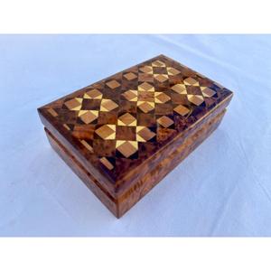 Artesanía de Madera de Tuya Marroquí de Lujo, Hecha a Mano, Raíz de Tuya Natural, Decoración Tradicional Marroquí para el Hogar, Regalo - Product Image 1