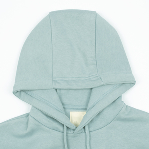 Sweat à capuche pour homme en molleton épais 100% coton, coupe classique, col uni, avec logo personnalisé OEM, idéal pour l'hiver - Product Image 2