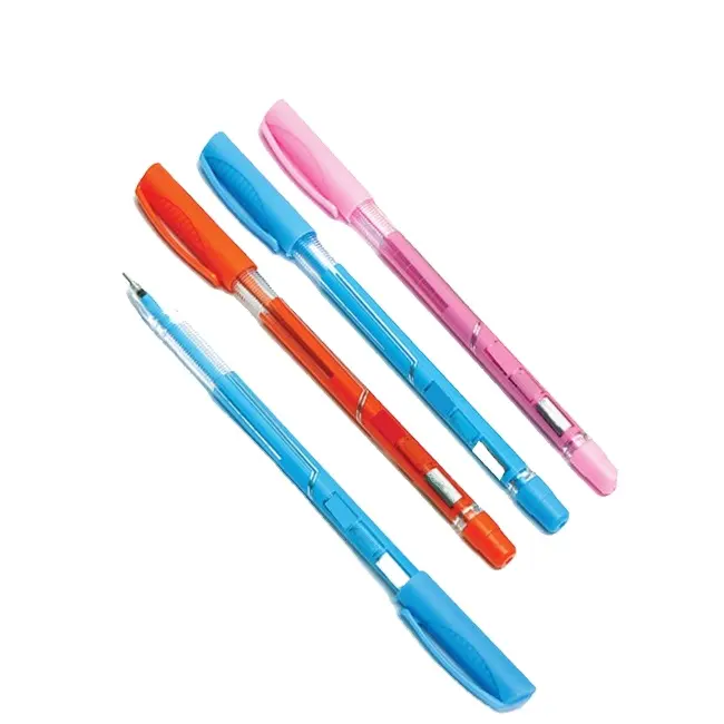 Best Verkopende Df Bal Pen Voor Snelheid Schrijven Met Goede Inktgeur Beschikbaar In Verschillende Kleuren Blauw Zwart Roze Geel