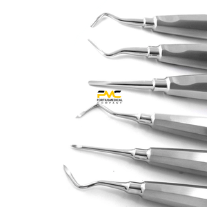 Elevadores dentales alemanes para extracción de dientes, luxación de puntas radiculares y procedimientos de implantes con control de precisión - Product Image 3