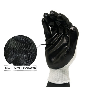 Guantes de Seguridad Mitra de Uso General, Recubiertos de Espuma Negra con Forro de Poliéster, Antideslizantes, Sin Látex, Grosor de 10 mil - Product Image 5