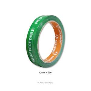 High Quality Single Sided Durable Hygienic Vegetable Packing <b>Tape</b> Green Produce <b>Binding</b> <b>Tape</b> for Fruits & Vegetables 67m - Product Image 3