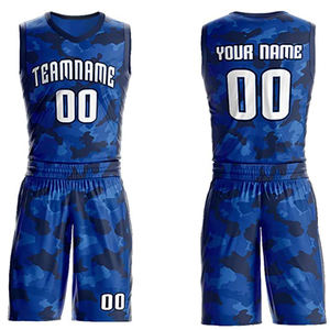 ชุดบาสเก็ตบอลสำหรับผู้ใหญ่ชุดบาสเก็ตบอลชุดบาสเก็ตบอลกางเกงขาสั้นและเสื้อเจอร์ซีย์พิมพ์โลโก้ได้ตามต้องการ - Product Image 1