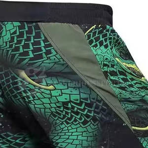 Combattre le prix raisonnable UFC Shorts couleur personnalisée nouveau Design Shorts MMA imprimés par sublimation pour adultes - Product Image 4