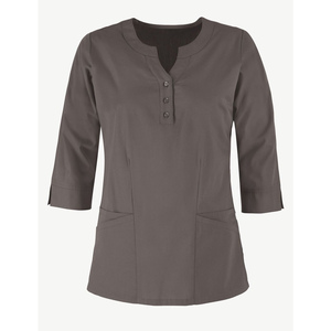 Ensemble de blouses modernes pour femmes, vente en gros, logo personnalisé, tunique extensible, pantalon de jogging à taille élastique, uniforme, ensembles de blouses de santé - Product Image 4