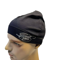 Topi Beanie Rajut Satin Bordir Ringan Bernapas untuk Ski, Lari, Bersepeda, Outdoor, Perjalanan, Grosir Pria Wanita