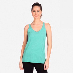 Débardeurs d'été pour femmes, solides, respirants, écologiques, 100% coton, coupe ample, dos nageur - Product Image 3