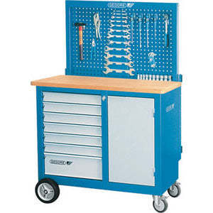 Mesa de trabajo combinada con mostrador y gabinete empotrado 999gl y 999gp para carpintería - Product Image 1