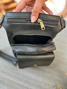 Riñonera de cuero genuino de nuevo diseño, cinturones de bolsillo de cuero, cinturón de viaje hecho a mano, colección elegante Unisex, cinturones de bolsillo a la cadera - Product Image 5