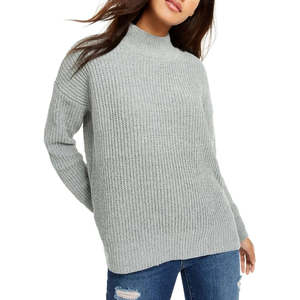 เสื้อสเวตเตอร์ไหมพรมสีเขียวของฮิปปี้โรสจูเนียร์ ไซส์เล็ก คอเต่า แต่งโบว์  ระบายอากาศได้ดี สไตล์ลำลอง สำหรับฤดูหนาวและฤดูใบไม้ร่วง - Product Image 1