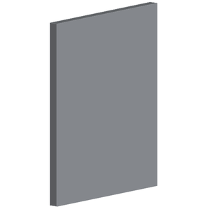Tablero de MDF recubierto con película de PET de Color sólido antiarañazos de alto brillo, paneles de muebles hechos a medida y puertas de gabinetes, tableros de melamina - Product Image 2