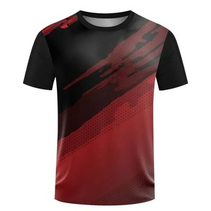 T-shirts sublimé polyester O-Neck T-Shirt pour hommes 200 Gsm Sublimation personnalisée O cou - Product Image 5