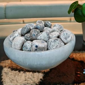 หินผลึกบำบัดกึ่งมีค่าธรรมชาติสำหรับทำเครื่องประดับและตกแต่ง K2ขัดเงา - Product Image 4