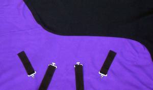 Manta de Invierno para Caballo de Alta Calidad, Personalizada, Ligera, de Algodón, con Doble Tono, Cuello Estándar, Forro de Satén, para Uso en Carreras - Product Image 4