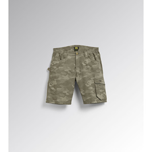 Men's Bermuda <b>Shorts</b> in Poly <b>Camo</b> Design - Product Image 1