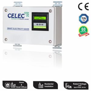 Celec บ้าน400Amp 6-9 KW 240V แผงควบคุมเพื่อการแก้ไขปัจจัยพลังงานอัตโนมัติใช้ภายนอก2.8 Kvar ได้รับการรับรองจากแหล่งจ่ายไฟสำหรับบ้าน - Product Image 3