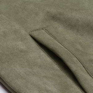 แจ็กเก็ตหนังนิ่มสำหรับผู้ชายแจ็กเก็ตหนังกลับหนังวัวแท้ - Product Image 2