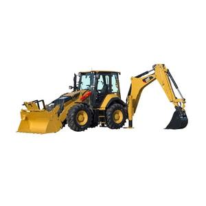 รถตักล้อยางมือสอง Caterpillar 420 430F เครื่องยนต์ Perkins ขับเคลื่อน 4 ล้อ พร้อมกระบอกไฮดรอลิก Huade ยี่ห้อ Kubota ฝรั่งเศส - Product Image 2