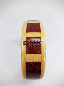 กำไลไม้แฟชั่นน้ำหนักเบาทำด้วยมือสำหรับชุดของขวัญและส่งออกโดย tradebyd - Product Image 3