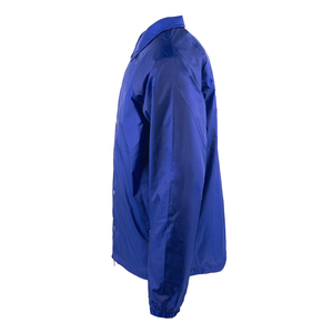 Nylon Coaches <b>Jackets</b> <b>Light</b> Weight Simple Custom Logo windbreak Button up Winter <b>Jacket</b> for <b>Men</b> Pockets Stand OEM Service - Product Image 3