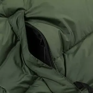 Gilet matelassé pour homme, veste sans manches, nouveau style respirant, doudoune d'hiver chaude, col montant ample, veste matelassée - Product Image 6