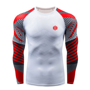 Maillot de compression personnalisé pour homme 2025 – Spandex/Polyester, manches longues, impression par sublimation, haute qualité, respirant - Product Image 1