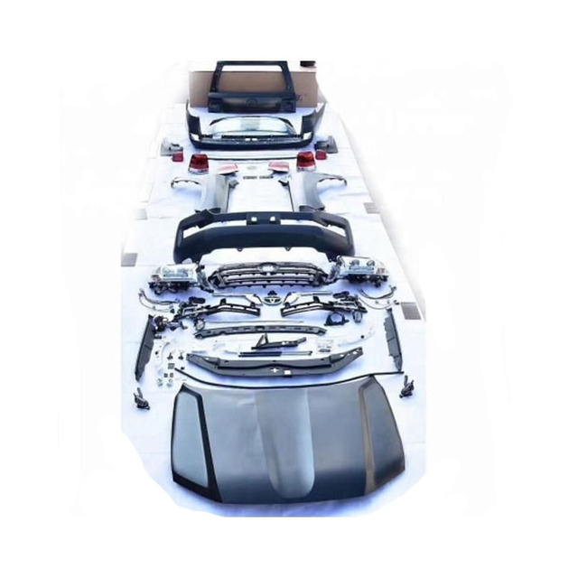Auto Dashboard Accessories Instrument Panel Car Dashboard for Land Cruiser 2008 Body Kit to Upgrade Is to 2016-2020